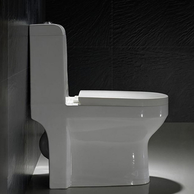 एडीए एक टुकड़ा लम्बी शौचालय चीनी मिट्टी के बरतन पानी कोठरी सफेद यूरोप शैली सिरेमिक कॉर्नर