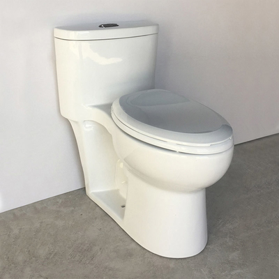 एक टुकड़ा लम्बी शौचालय में 10 इंच खुरदरा 1 टुकड़ा आराम ऊंचाई शौचालय