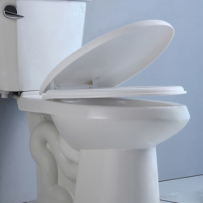 सिरेमिक टू पीस टॉयलेट बाउल Wc हाई व्हाइट एस ट्रैप 300 मिमी बाथरूम कमोड