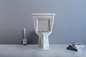 अमेरिकन स्टैंडर्ड टू पीस टॉयलेट 10-इंच रफ-इन साइफन फ्लशिंग के साथ
