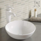 सिरेमिक फ्लैट वॉश बेसिन प्राचीन स्नानघर पोत शैली मैट रंग कला बेसिन