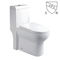 1.0 जीपीएफ सिरेमिक अमेरिकी मानक एक टुकड़ा दोहरी फ्लश शौचालय कमोड