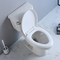 विस्तारित 2 टुकड़ा शौचालय वाटरसेंस वाणिज्यिक शौचालय शीतल बंद पीपी सीट