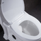 एक टुकड़ा लम्बी स्कर्ट वाला शौचालय 1.6 जीपीएफ सिफोनिक फ्लशिंग शौचालय सफेद