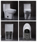 सफेद 1.28 Gpf . में अमेरिकी मानक कोसेट दोहरी फ्लश लम्बी एक टुकड़ा शौचालय