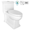 एक टच सीयूपीसी शौचालय 1.28 गैलन प्रति फ्लश कमोड बाउल 720x430x750 मिमी