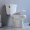 सिरेमिक टू पीस टॉयलेट बाउल Wc हाई व्हाइट एस ट्रैप 300 मिमी बाथरूम कमोड